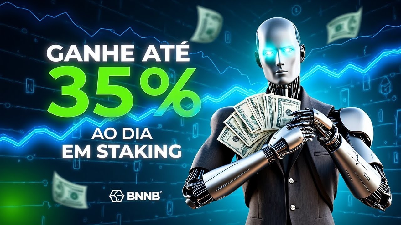 🔥LANÇAMENTO🔥PLATAFORMA DE STAKE DE CRIPTOMOEDAS  ATE 35% AP DIA 💰LUCROS DIARIOS💰BNB STAKING💰