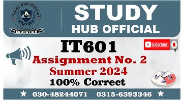 IT601 Assignment 2 Solution Summer 2024, IT601 Assignment 2 Solution