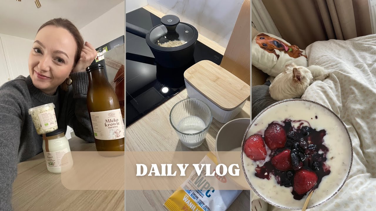 LEPSZEJ OWSIANKI NIE JADŁAM | EKO BAZAREK | MALEŃKIE DENKO | NIEDZIELNE PLANY | daily vlog