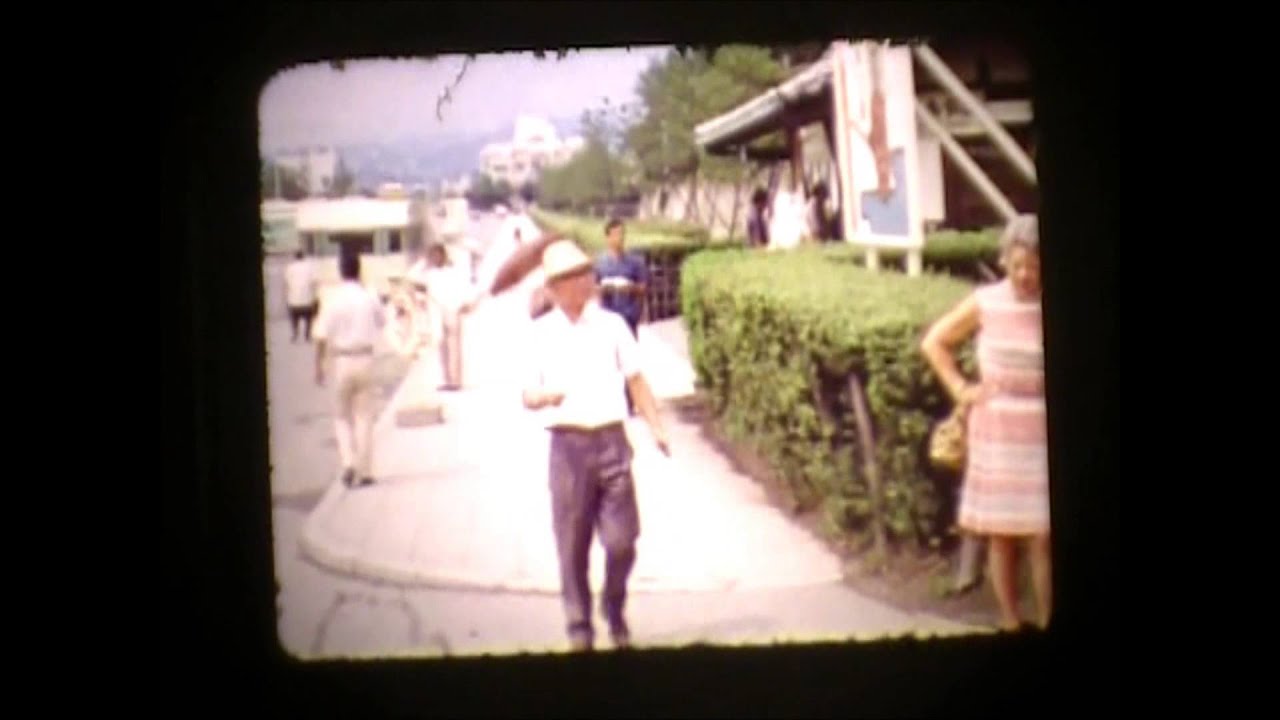 8mm film Kyoto Expo 70 Japan Worlds Fair
