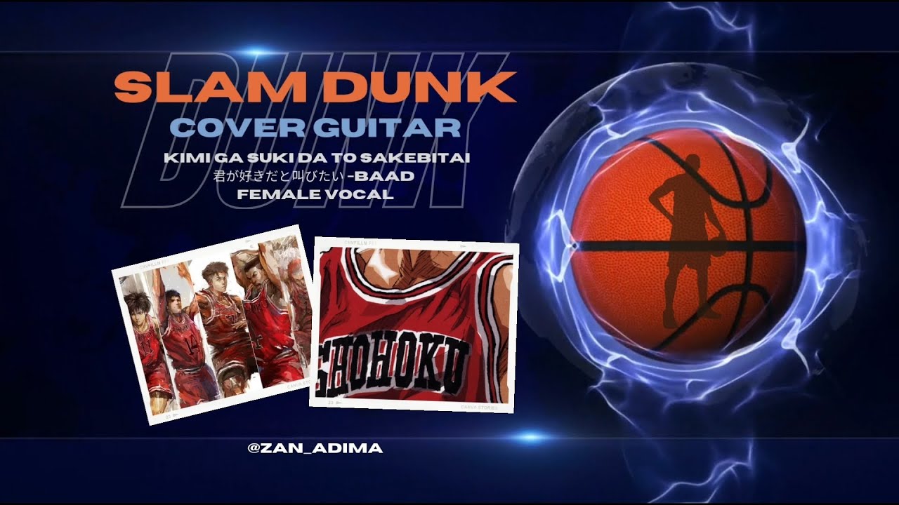SLAM DUNK Kimi Ga Suki Da To Sakebitai BAAD Cover slam-dunk-kimi-ga-suki-da-to-sakebitai-baad-cover