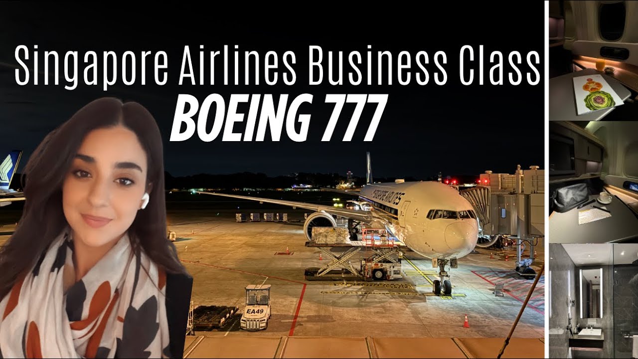 Singapore Airlines Business Class | Boeing 777 Singapore→Melbourne SIN MEL Lounge & Flight Review