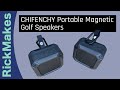 CHIFENCHY Portable Magnetic Golf Speakers