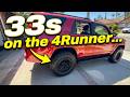4Runner 285s Setup: Lift, Viper Cut, & Mud Flap Rub?