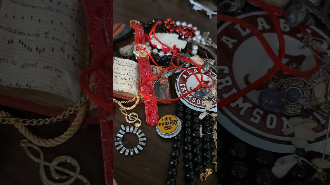 big mystery jewelry bag opening.