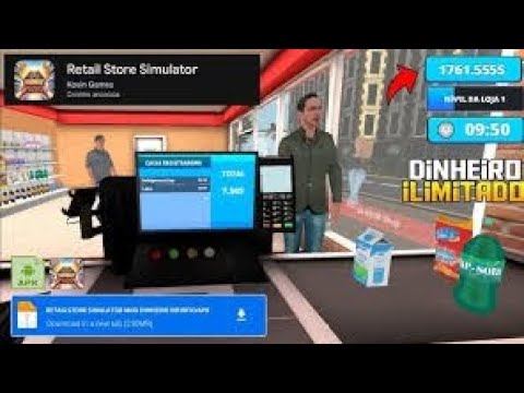saiu!!!🤯 ModApk do jogo do mercado com dinheiro infinito - YouTube