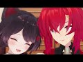 【にじさんじMMD】アンジュの「待った?」を被せる戌亥とこ