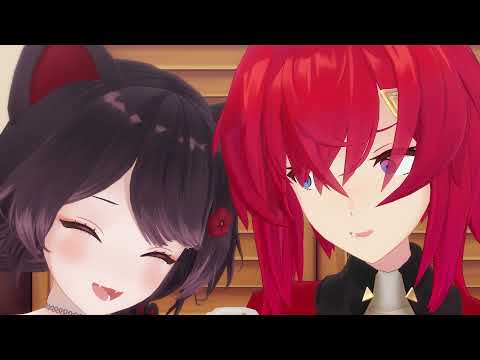 【にじさんじMMD】アンジュの「待った？」を被せる戌亥とこ