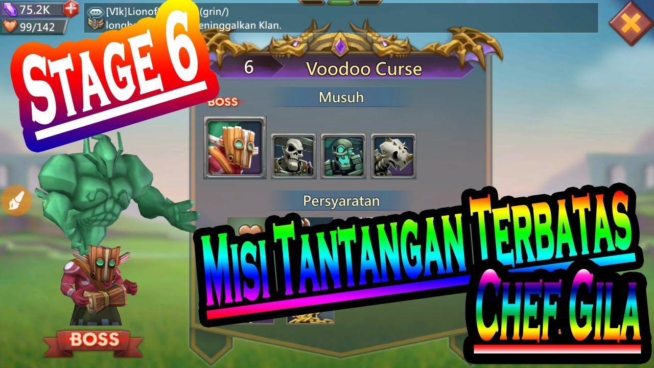 MASTERCOOK Stage 6 Misi Tantangan Terbatas : (MASTERCOOK Limited ...