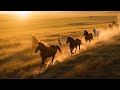 Healing Native American Spirit Music for Emotional Release  | Journey of the Wild Horses