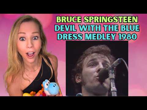 Vocal Coach REACTS to Bruce Springsteen: "Devil With The Blue Dress / Detroit Medley" (LIVE)
