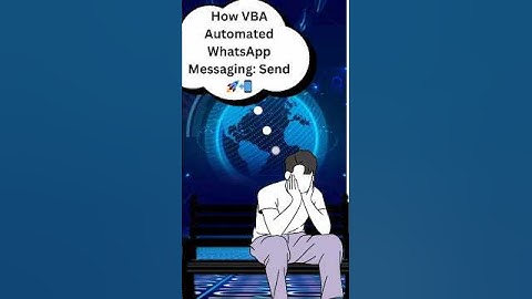 Excel VBA Macros tips and tricks| WhatsApp Messaging send. #shorts #excel #automation #vba #macro