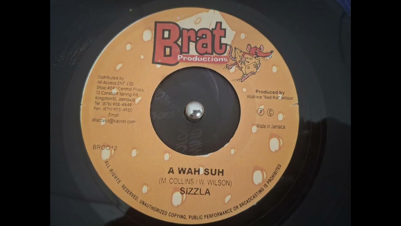 Sizzla - A Wah Suh Edited !  \ Raw 7'
