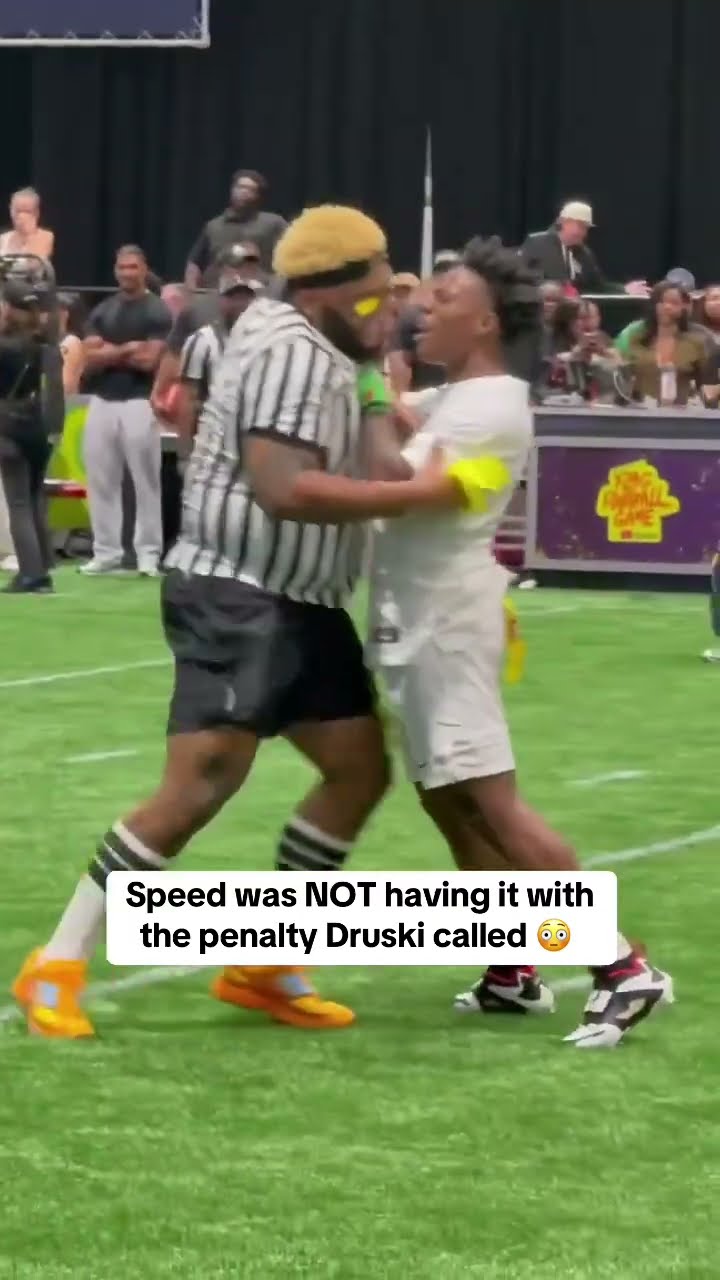 Speed was NOT having it ?