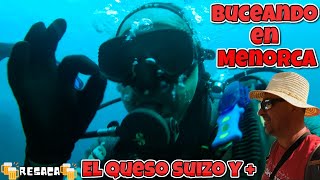 Bajo el agua en Menorca
