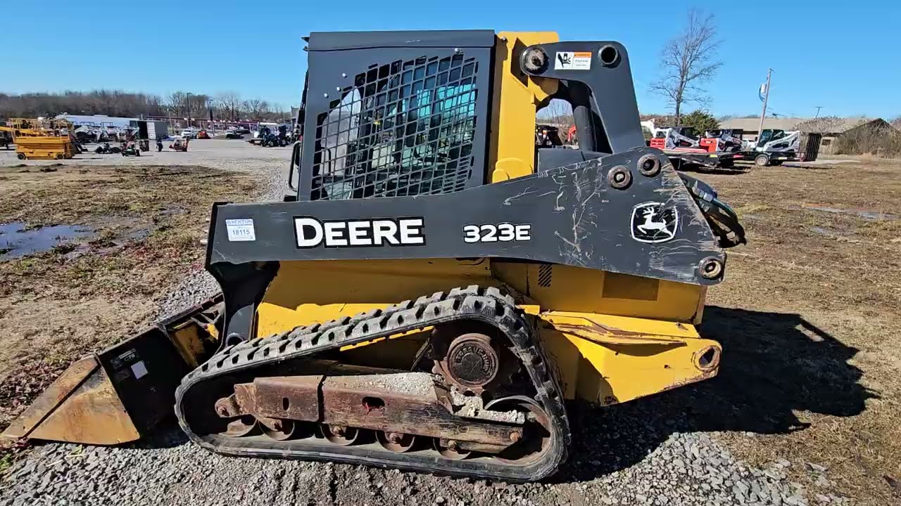 John Deere 323E Skidsteer | Sexton Auctioneers February 27th Online Equipment Auction