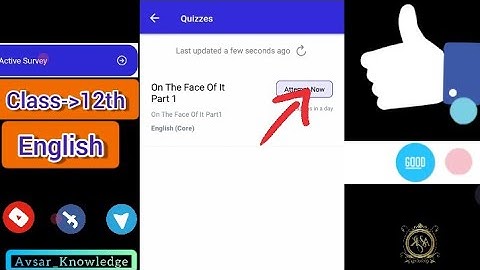 Class 12th English active survey on avsar app all answers in this video #avsarknowledge #avsarapp