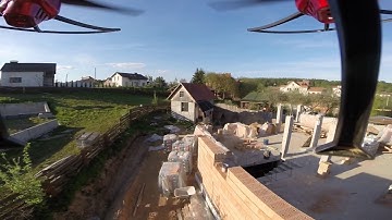 Syma X8GH test flight (GoPro 3+)