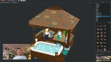 Importing Lego models from Bricklink Studio Software to Blender Software via LeoCAD