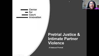 Pretrial Justice and Intimate Partner Violence: A National Portrait