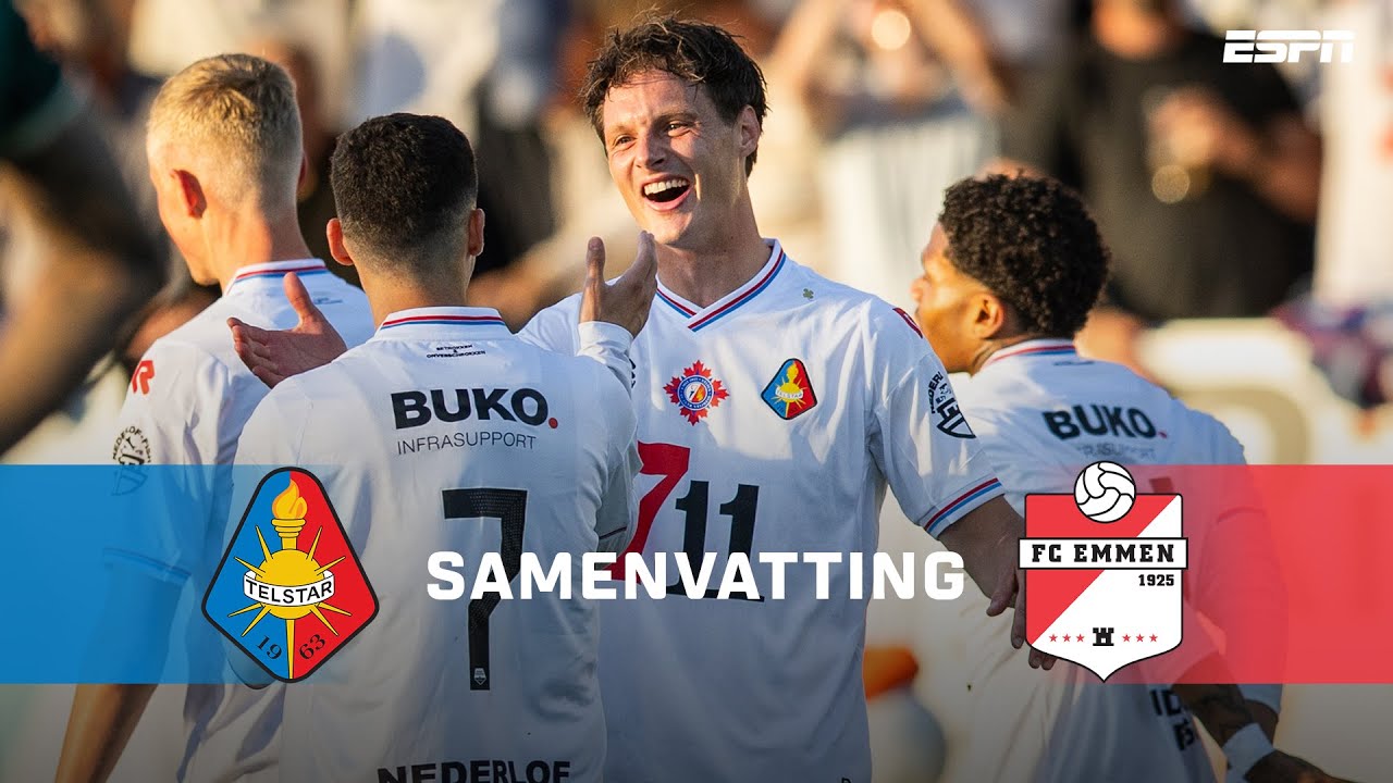 🥵 DIRECTE CLASH in LAATSTE KANS op PLAY-OFFTICKET 🎟️ | Samenvatting Telstar - FC Emmen