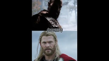 Kratos vs Thor #mcu#Gow#Videos#Shorts