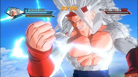 Dragon Ball Xenoverse (PC): SSJ5 Bardock Vs. SSJ5 Goku Gameplay [MOD]
