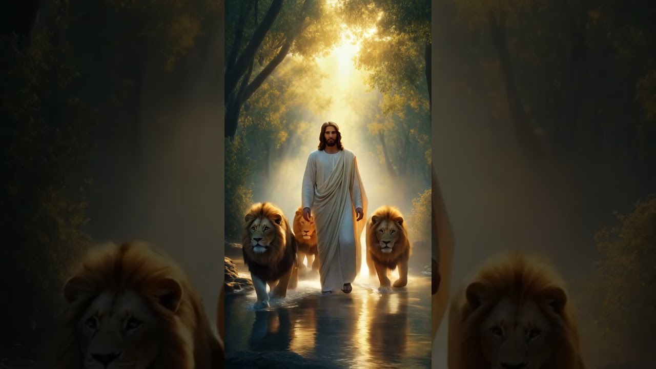 #JesusAndLions