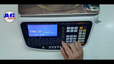 Como crear un PLU - SYSTEL cuora max