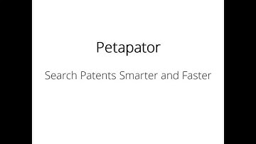 Petapator - Search Patents Smarter and Faster (2015)