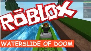 Roblox WATER SLIDE Boat KID GAMING Braden Games With BGMOM screenshot 5
