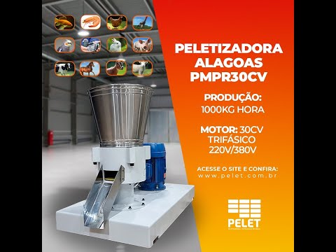 Fábrica de Ração 200 Toneladas em Ração Peletizada #pelet #alagoas #peletizadoraalagoas40cv