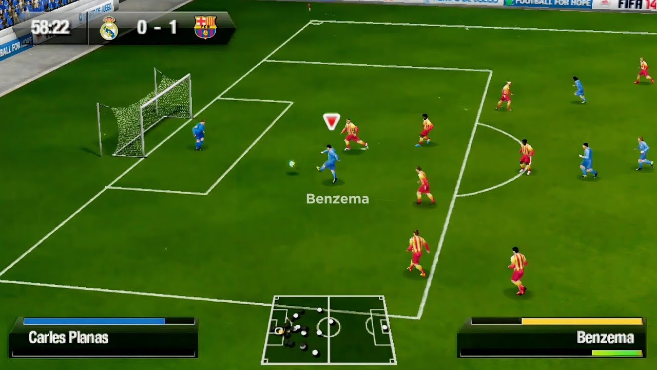 FIFA 14 PSP Gameplay - Career #5 Real Madrid
