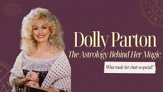 Dolly Parton is probably one of the most beautiful examples I’ve ever seen in a birth chart.