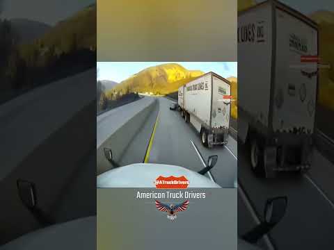 Car attempts risky pass over semi on I-5 — loses control and collides