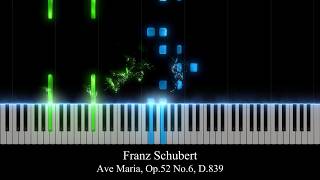 슈베르트 아베 마리아 | Schubert - Ave Maria, Op.52 No.6, D.839 (dropping note version)