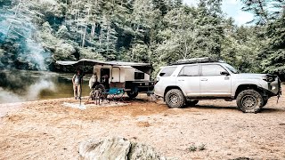 Beach Camping on a North Georgia River