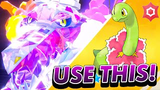 How to EASILY Beat 7 Star MEGANIUM Tera Raid EVENT in Pokemon Scarlet and Violet