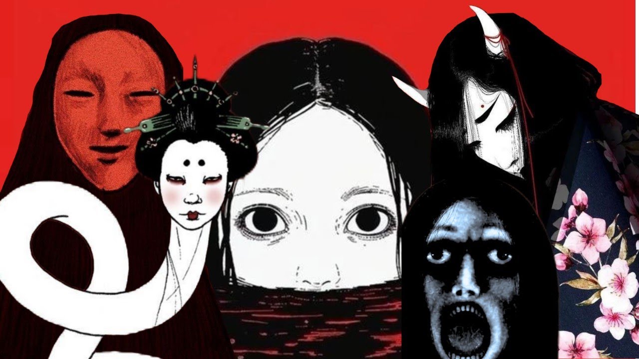 As Fantasmas FEMININAS Mais PERIGOSAS do Japão