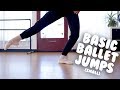 Basic Ballet Jumps with @Miss Auti