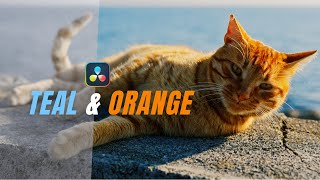 How to Get the TEAL & ORANGE Look in 5 Minutes | Davinci Resolve 18 Color Grading Tutorial