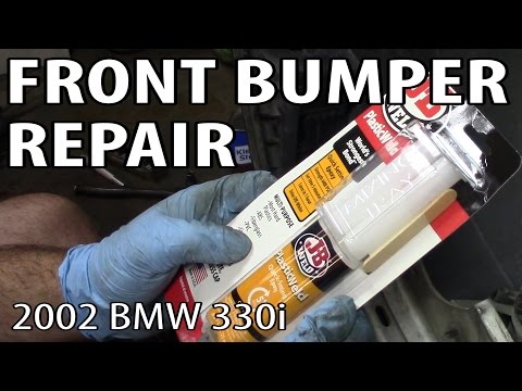 BMW 330i 325i E46 Front Bumper Repair DIY