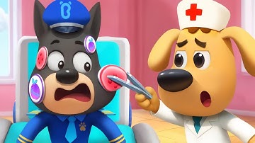 Dobie is Allergic | Good Eating Habits | Safety Rules for Kids | Cartoon | Sheriff Labrador
