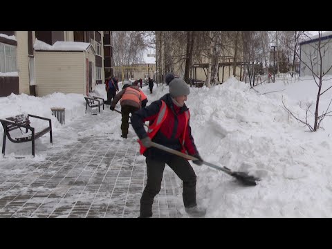 Снежный покров в Нурлате достиг более 70 см