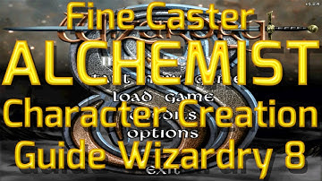How to make an Alchemist in Wizardry 8 - Character Creation Guide for Highest Difficulty Gameplay