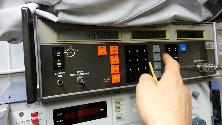 Trio 9R-59 d IF calibration