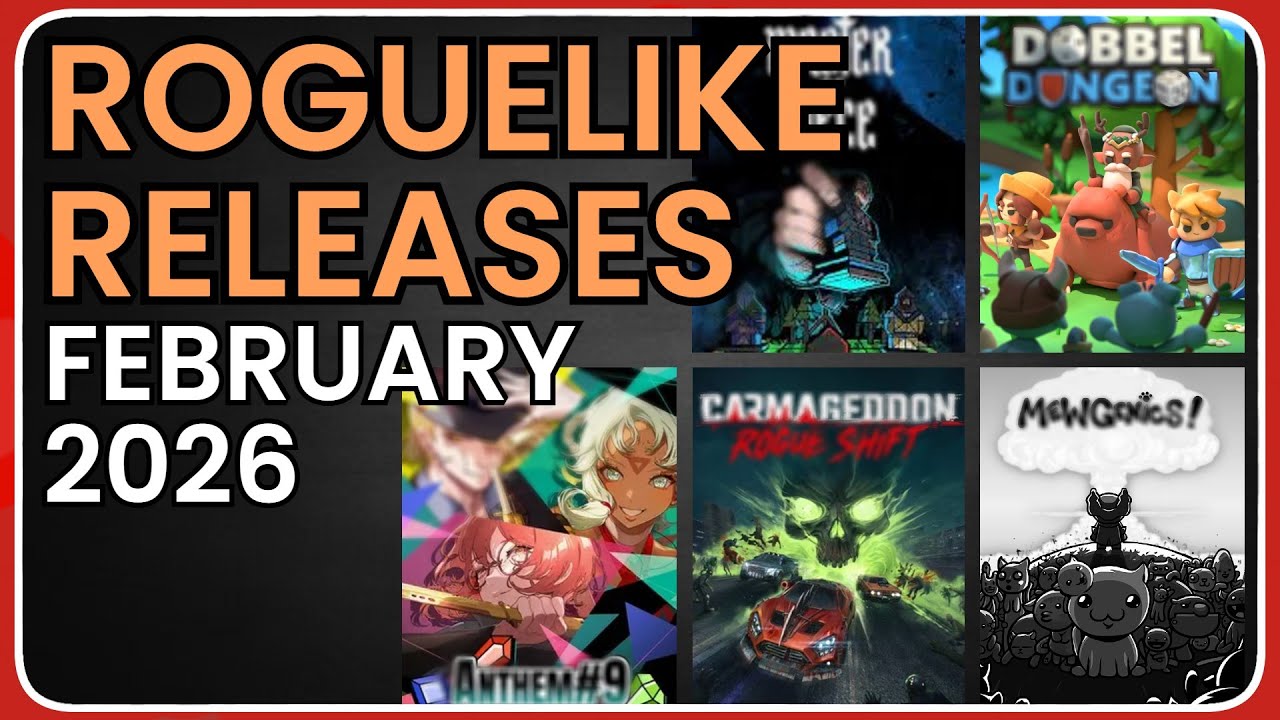 Новые релизы в жанре рогэлит, о которых вам нужно знать | Февраль 2026