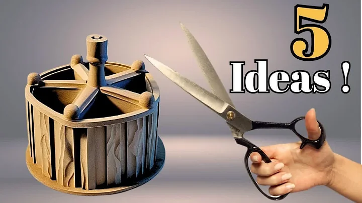 Super Beautiful but Low-Cost! 5 Best DIY Space-Saving Craft Ideas from Waste Material ♻️#2025