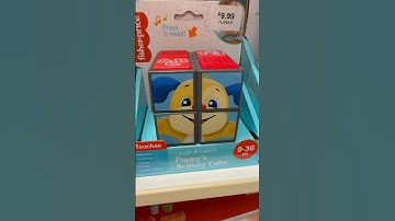 Puppy’s Activity cube #fisherprice #laughandlearn #viral #toys #trending #shortvideo #subscribe