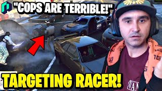 Summit1g Goes OFF on Cops After Targeting Broken Racer! | GTA 5 NoPixel RP